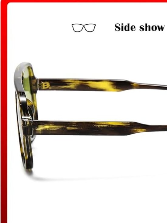 Vintage Green Sunglasses
